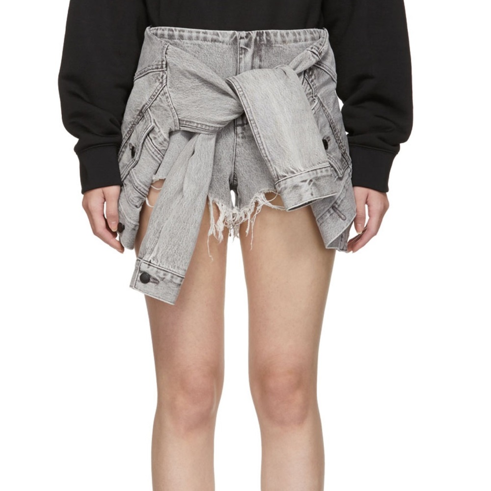 Alexander wang: denim shorts